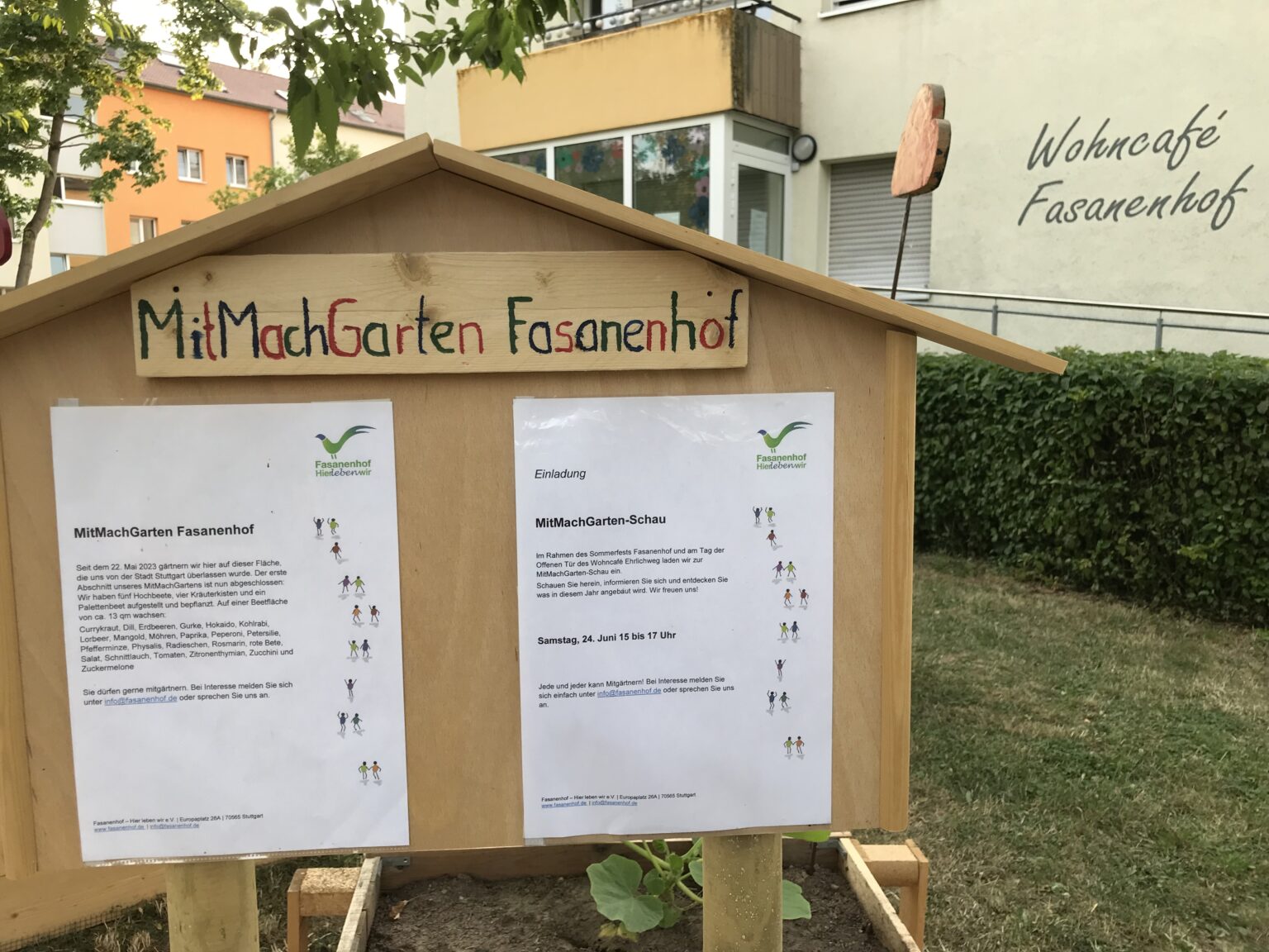 Bürgerverein Fasanenhof e.V. - Urban Gardening & mehr